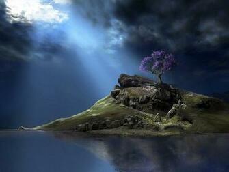 Get Background 3d Island Wallpaper And Make This For