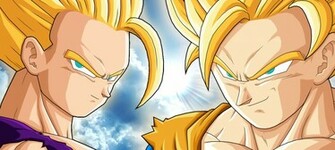 Ssj2 Teen Gohan Vs Goku By Havoc419