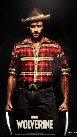 Wolverine Ps5 iPhone Wallpaper