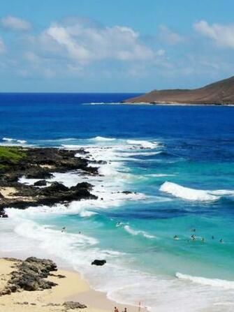 Makapuu Beach Oahu Hawaii iPad Mini Wallpaper