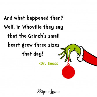 Grinch Quotes Skip To My Lou