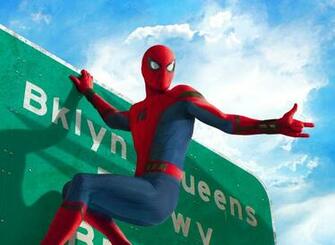Homecoming Spider Wallpaper Top