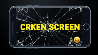 Broken Screen Prank Wallpaper