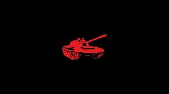 Wallpaper Krasnyy Red Minimalist Original