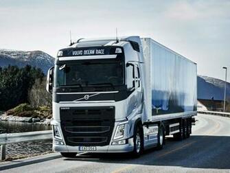 Volvo F H Ocean Race Semi Tractor Wallpaper