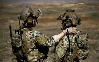 Army Ranger Buddies Military Wallpaper