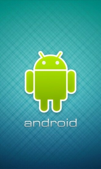 Lg Optimus 2x Wallpaper Blue Android Robot