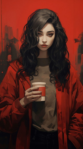 Anime Girl Aesthetic Wallpaper