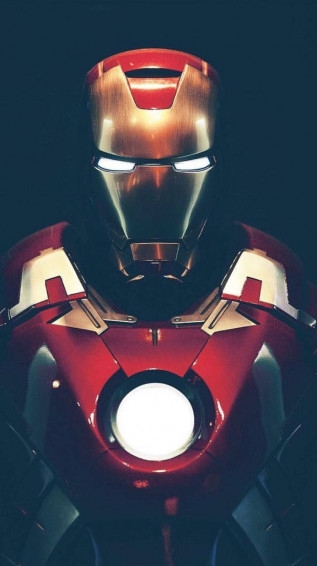 Iron Man Mark With Serious Glare Wallpaper