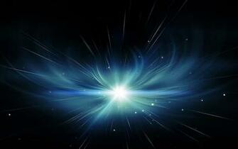 Light Explosion In Space Wallpaper
