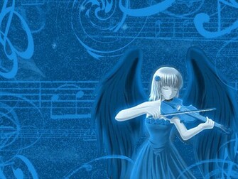 Blue Angel Wallpaper By Merme87