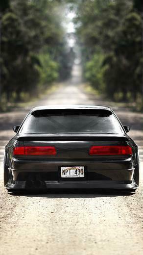 Black Acura Integra Wallpaper