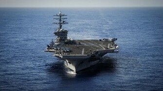 Uss Nimitz Cvn Deck Aircraft Waitstaff Sky Wallpaper Photos