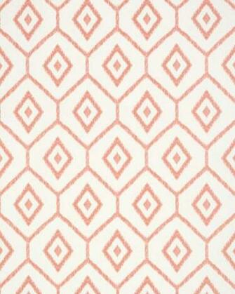 Thibaut Caravan Bari Ikat Coral T64139 Select Wallpaper