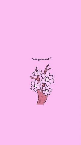 Aesthetic Wallpaper Gallery De iPhone Rosa
