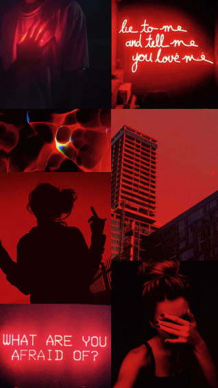 Red Cute Aesthetic Wallpaper