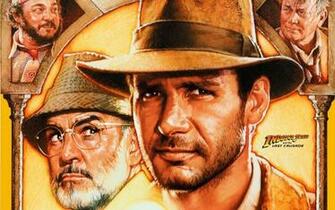 Indiana Jones Poster Last Crusad HD Wallpaper Background Image