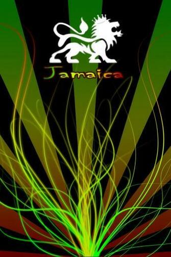 Jamaica Abstract Wallpaper For iPhone