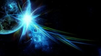 Blue Blast Wallpaper