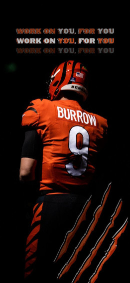 Work On You For Joe Burrow Cincinnati Bengals Nfl