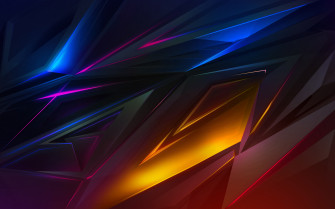 Abstract Dark Colorful Digital Art 4k HD Wallpaper