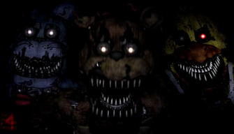 Fnaf Wallpaper Nightmare F B C By Peterpack Watch Fan Art
