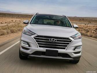 Hyundai Tucson Front HD Wallpaper