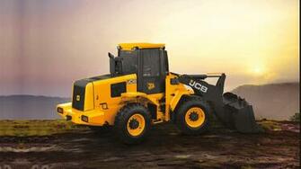 Jcb Wheel Loaders Image Wheeled Loader Wallpaper
