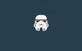 Stormtrooper Star Wars Minimalism Helmet Wallpaper HD