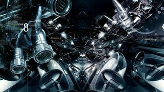 Futuristic Machine Wallpaper HD