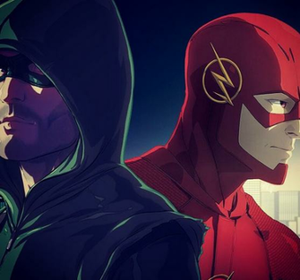 Comic Book Fan And Lover Series Flash Arrow Cross Over