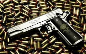 Pistol Gun Weapon Handgun Military Police Wallpaper