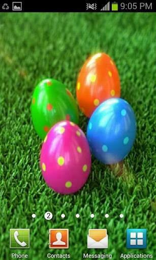 Bigger 3d Easter Egg Live Wallpaper For Android Screenshot