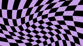 Aesthetic Purple And Black Distorted Checkerboard Checkers Wallpaper Illustration Perfect