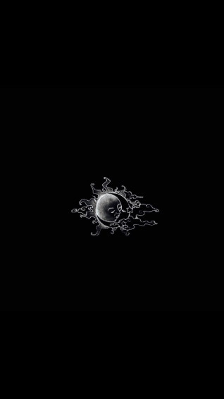 Trippy Dark Aesthetic Wallpaper