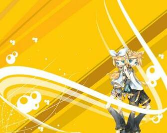 Rin Len Kagamine Background By Mrtrainweck
