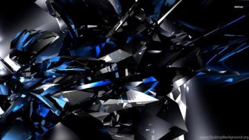 Cool Blue And Black Wallpaper Desktop Background Kemecer