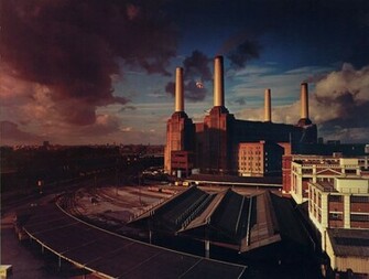 Pink Floyd Animals Cover Desktop Wallpaper