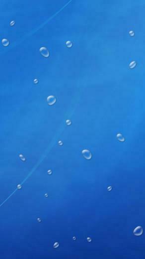iPhone Water Drop Wallpaper