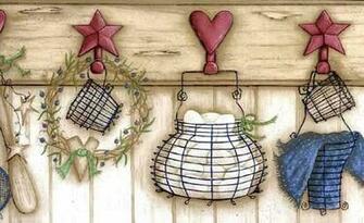 Pegboard Wallpaper Border Fam65123b