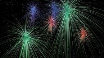 HD 3d Fireworks Wallpaper