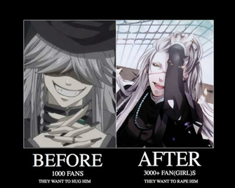 Nizea13 Undertaker S Real Face Finally Kuroshitsuji