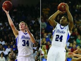 Drake University Athletics S Rice And Simons Earn All