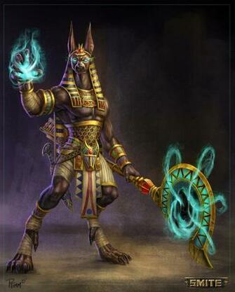 Official Smite Anubis Concept By Ptimm