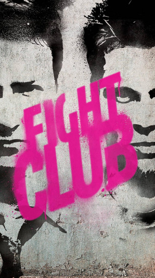 Fight Club Wall Graffiti iPhone Wallpaper