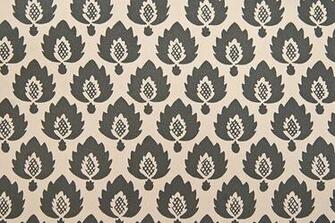 Pineapple Leaf Wallpaper Light Pink With Black