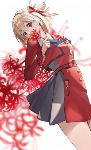 Nishikigi Chisato Lycoris Recoil Image By Nana