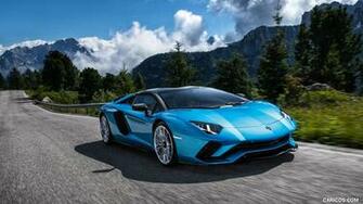 Lamborghini Aventador S Roadster Front Three Quarter HD