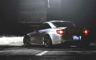 Wallpaper Honda S2000 Rear Night
