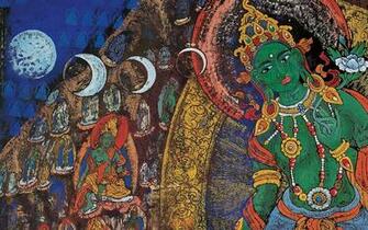 Xiangba Tibet Woodcut Full HD Wallpaper And Background